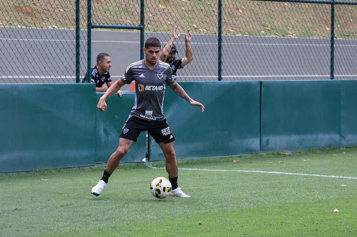 Treino do Atltico na Cidade do Galo, nesta quinta-feira (29/9).