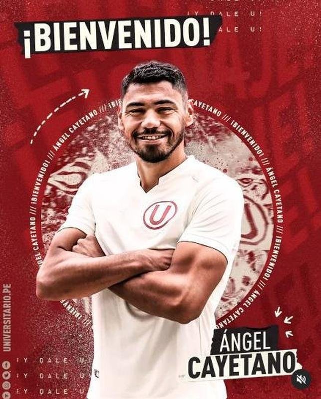 ngel Cayetano, meia (Universitario-PER)