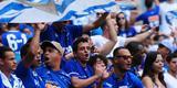 Imagens da torcida do Cruzeiro no clssico contra o Atltico, no Mineiro