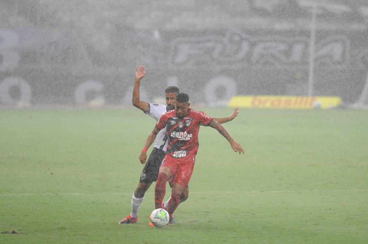 Foto do jogo entre Atltico e Athletico-PR, no Mineiro, em Belo Horizonte, remarcado e vlido pela sexta rodada do Campeonato Brasileiro (18/11/2020)