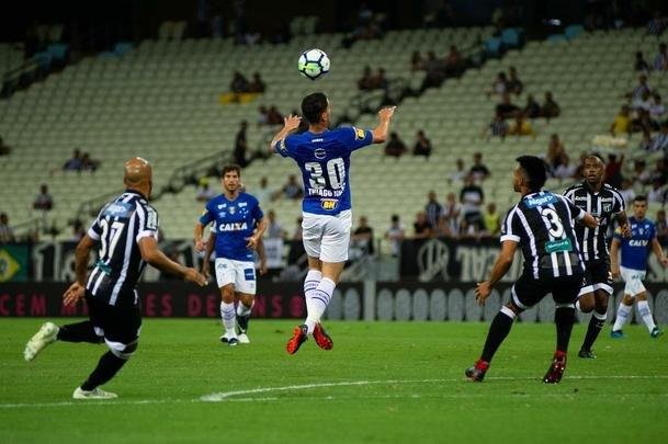 Cruzeiro enfrentou o Ceará, neste domingo, em Fortaleza
