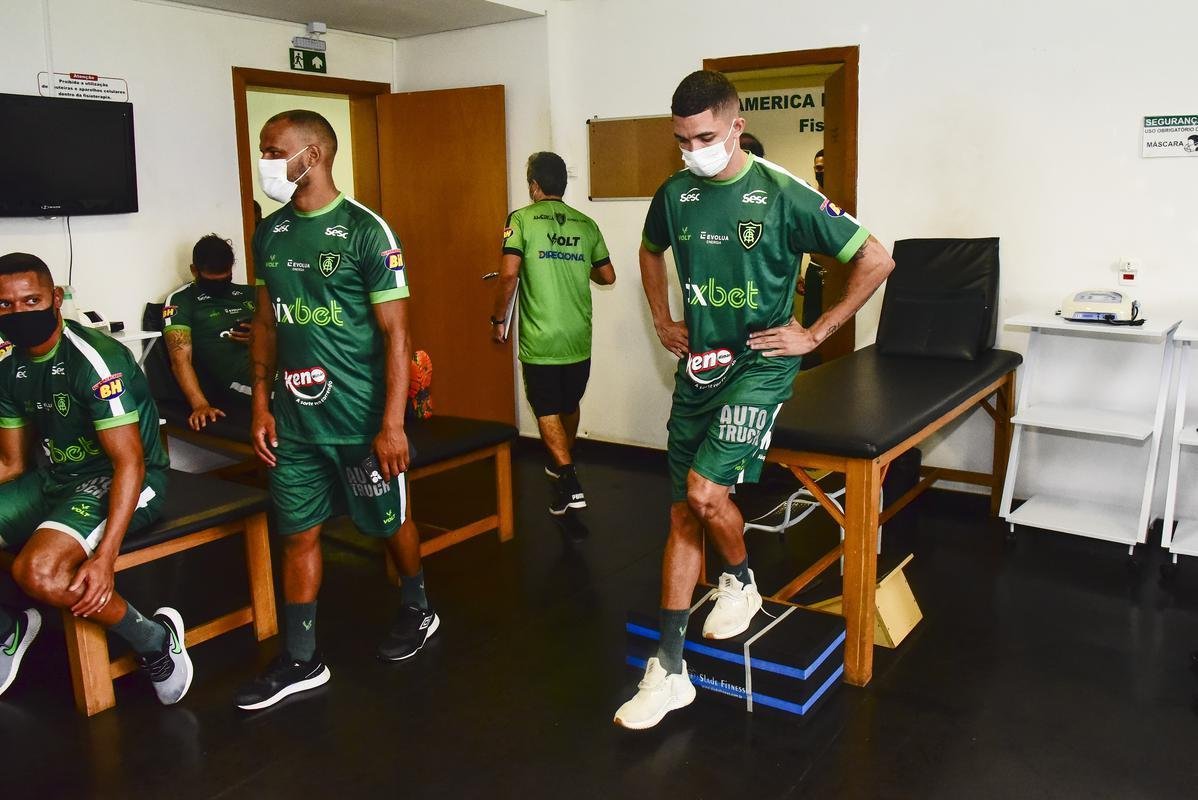 O Amrica se reapresentou para a temporada de 2022 no dia 10 de janeiro