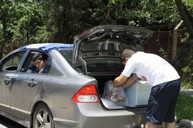 Ambiente antes do clssico entre Cruzeiro e Atltico