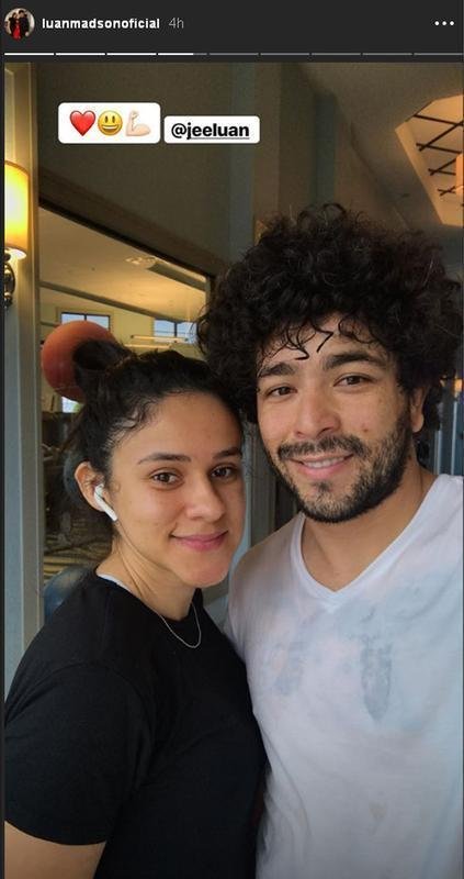 Luan segue nos Estados Unidos, onde aproveita os ltimos dias de frias com a famlia