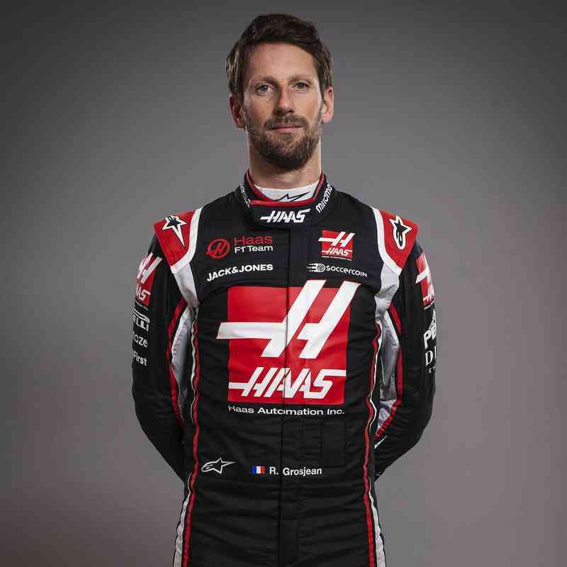 8 - Romain Grosjean (Frana)
Equipe: Haas
GPs: 166
Melhor colocao: 2 (2x)
Melhor largada: 2 (2x)
Volta mais rpida: 1
Melhor posto no campeonato: 7 (2013)
Em 2020: Muito pressionado