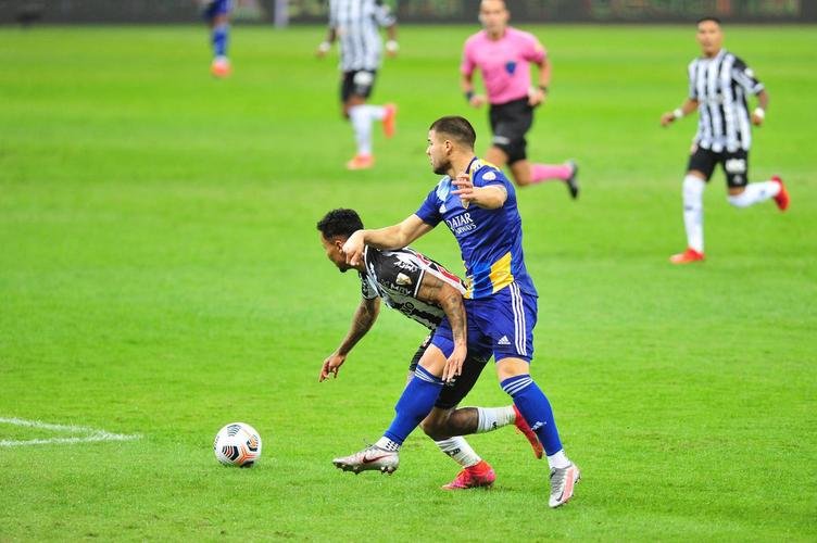 Fotos do jogo entre Atltico e Boca Juniors, no Mineiro, em Belo Horizonte, pela volta das oitavas de final da Copa Libertadores 2021