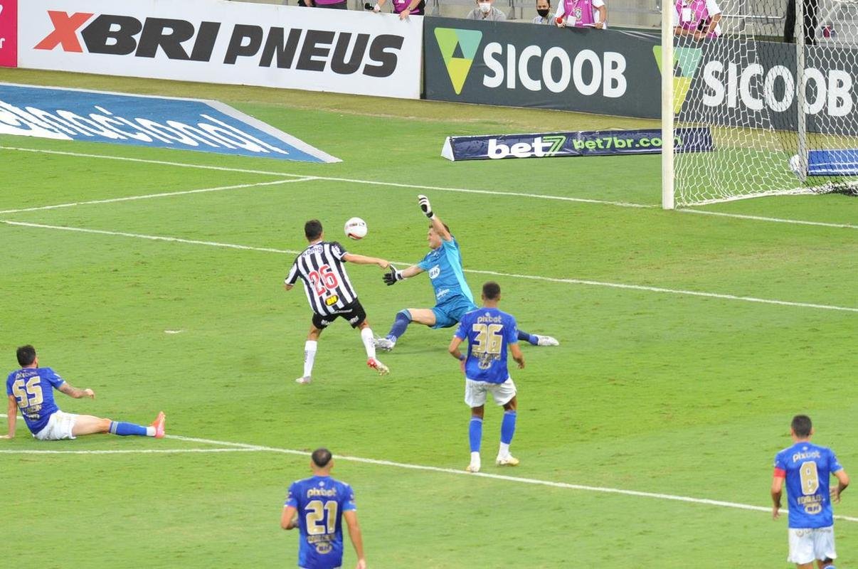 Fotos do clssico entre Atltico e Cruzeiro, no Mineiro