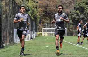 Na manh desta quarta-feira (14/9), o Atltico teve mais um dia de treino para o jogo contra o Ava, pela Srie A do Campeonato Brasileiro