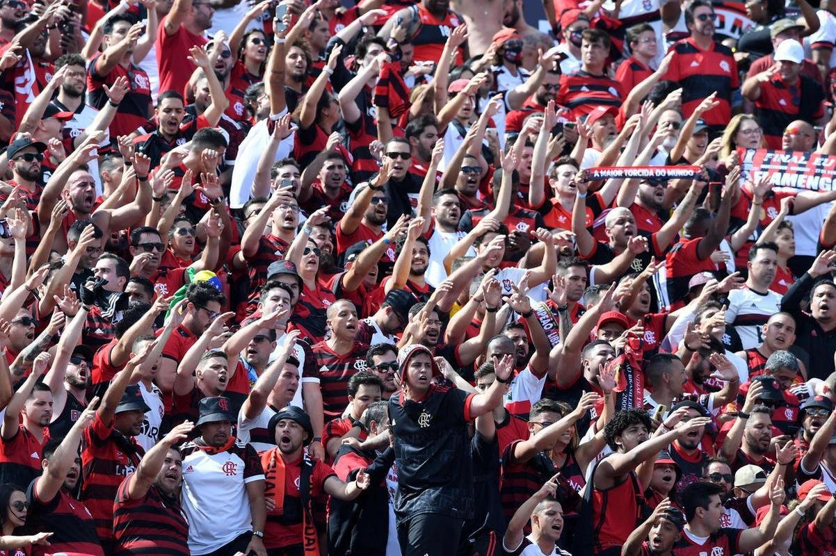 Torcida do Flamengo na final da Libertadores