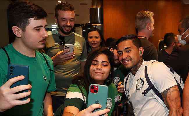 Ídolo da torcida aceita convite e viaja com o Palmeiras para Belo Horizonte