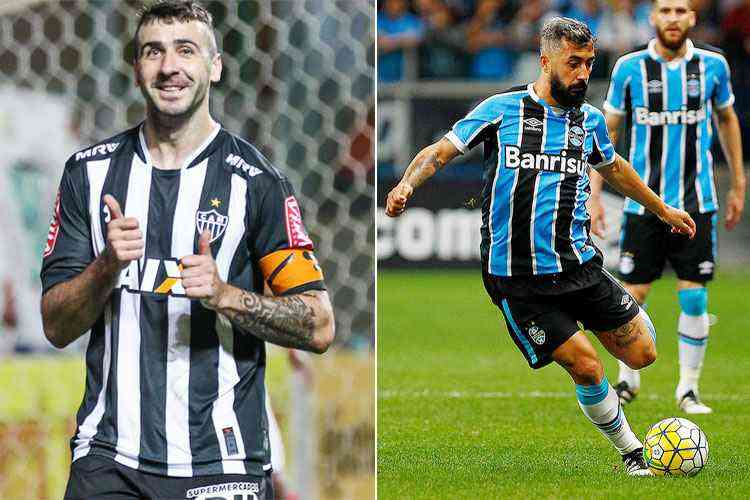 BRUNO CANTINI / ATLTICO E LUCAS UEBEL/GREMIO FBPA