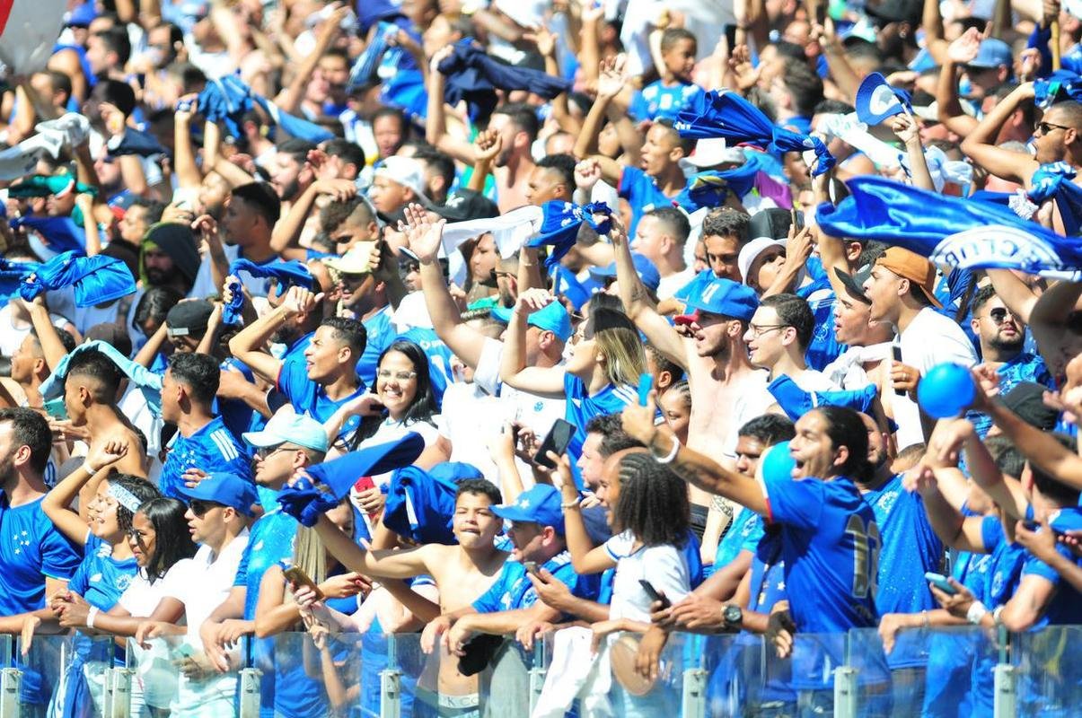 Veja fotos do jogo Cruzeiro x Sampaio Corra, no Mineiro