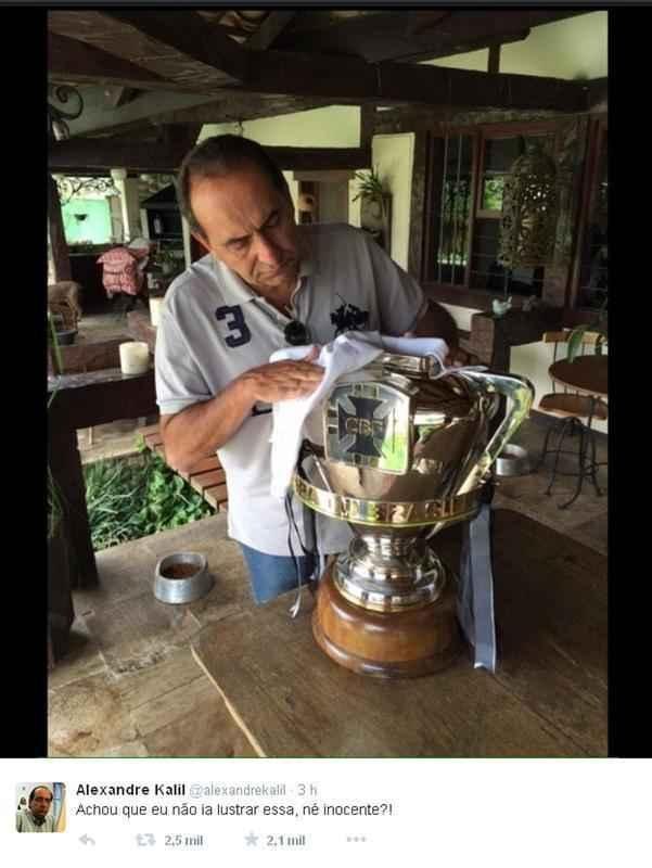 A gesto Alexandre Kalil terminou com a conquista da Copa do Brasil em cima do arquirrival Cruzeiro. ' o ttulo mais importante do futebol de Minas Gerais', disse