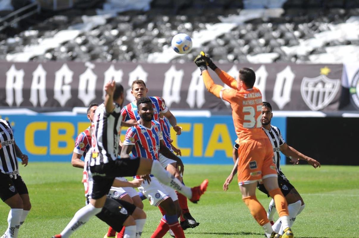 Atltico e Bahia fizeram o 1 dos trs jogos que tero em 11 dias; os outros sero pela Copa do Brasil  