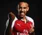 Jogador mais caro da histria do clube, Aubameyang  oficializado pelo Arsenal