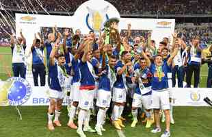 4 - Cruzeiro (dez ttulos) - quatro Campeonatos Brasileiros (1966, 2003, 2013 e 2014) e seis Copas do Brasil (1993, 1996, 2000, 2003, 2017 e 2018)