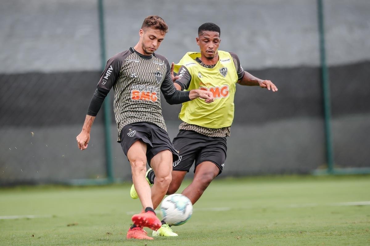 Fotos do treino do Atltico nesta quinta-feira