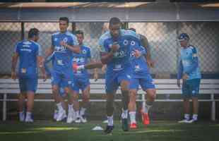 Fotos do treino do Cruzeiro desta segunda-feira (29/04)