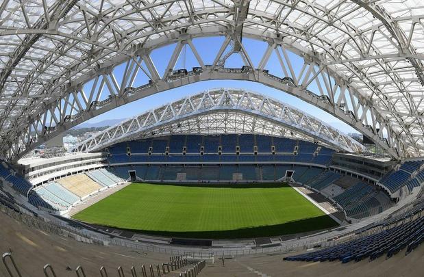 Estádio Fisht foi construído para receber, inicialmente, os Jogos Olímpicos e Paralímpicos do Inverno