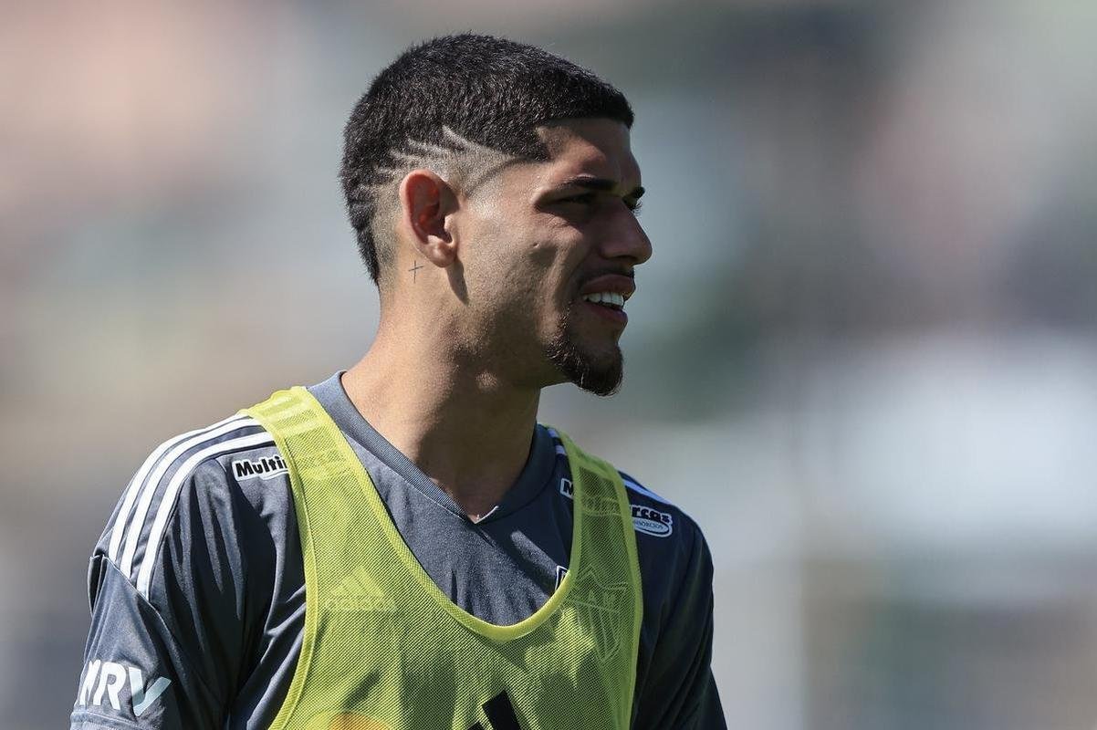 Treino do Atltico para enfrentar o Athletico-PR, no domingo (7/8), s 19h, pelo Campeonato Brasileiro.