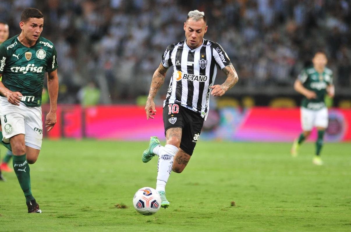 Fotos da partida de volta da semifinal da Copa Libertadores de 2021, no Mineiro, entre Atltico e Palmeiras