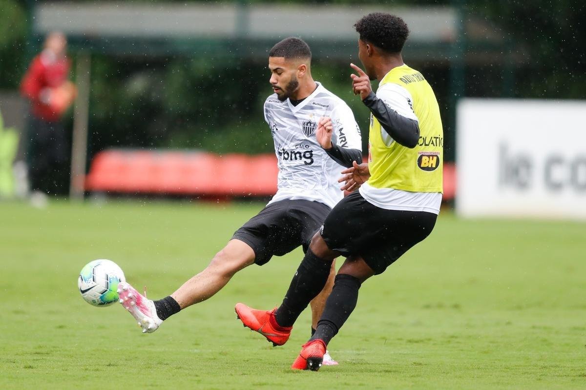 Atltico se prepara para o duelo contra o Athletico-PR