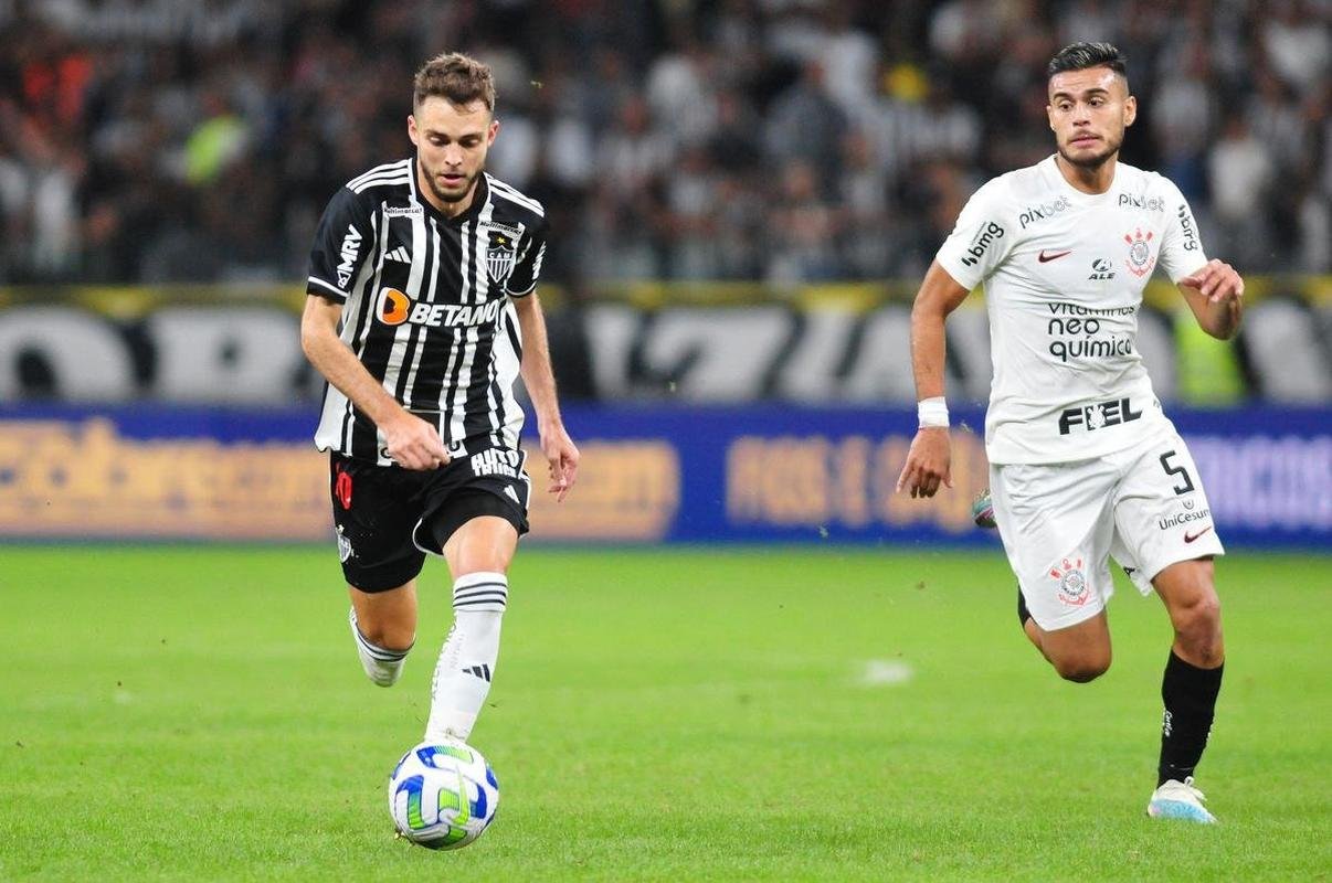 Fotos do jogo entre Atltico-MG e Corinthians