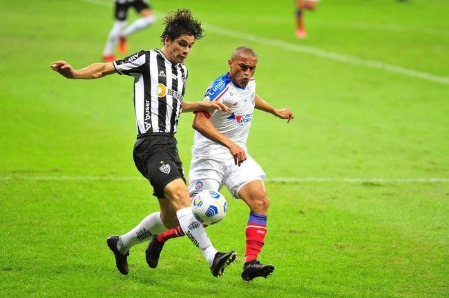 Imagens do confronto entre Atltico e Bahia, vlido pelas oitavas de final da Copa do Brasil 2021