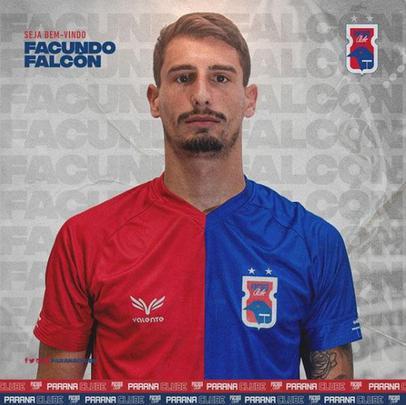 O Paran anunciou a contratao do zagueiro Facundo Falcn, que estava no Real-RS