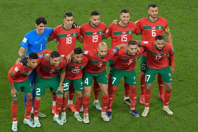 Fotos do jogo entre Marrocos e Portugal no Est�dio Al-Thumama, no Catar, pela Copa do Mundo de 2022