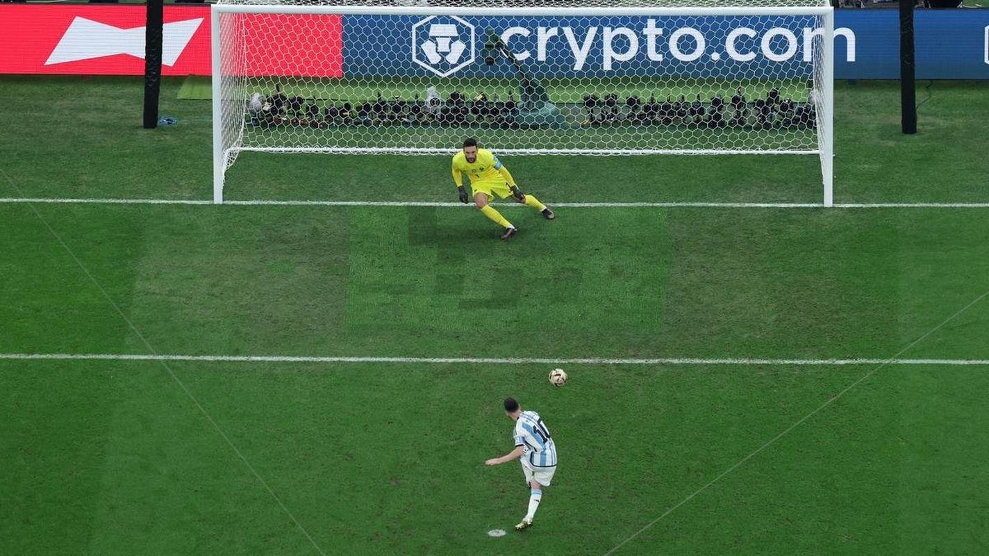 As melhores imagens da final da Copa do Mundo entre Argentina e Frana, no Estdio Icnico de Lusail, no Catar