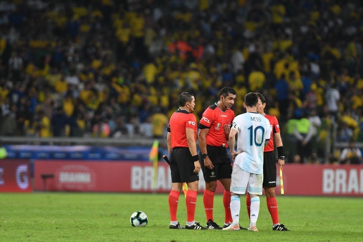 Equipes se enfrentaram pela semifinal da Copa Amrica, em Belo Horizonte