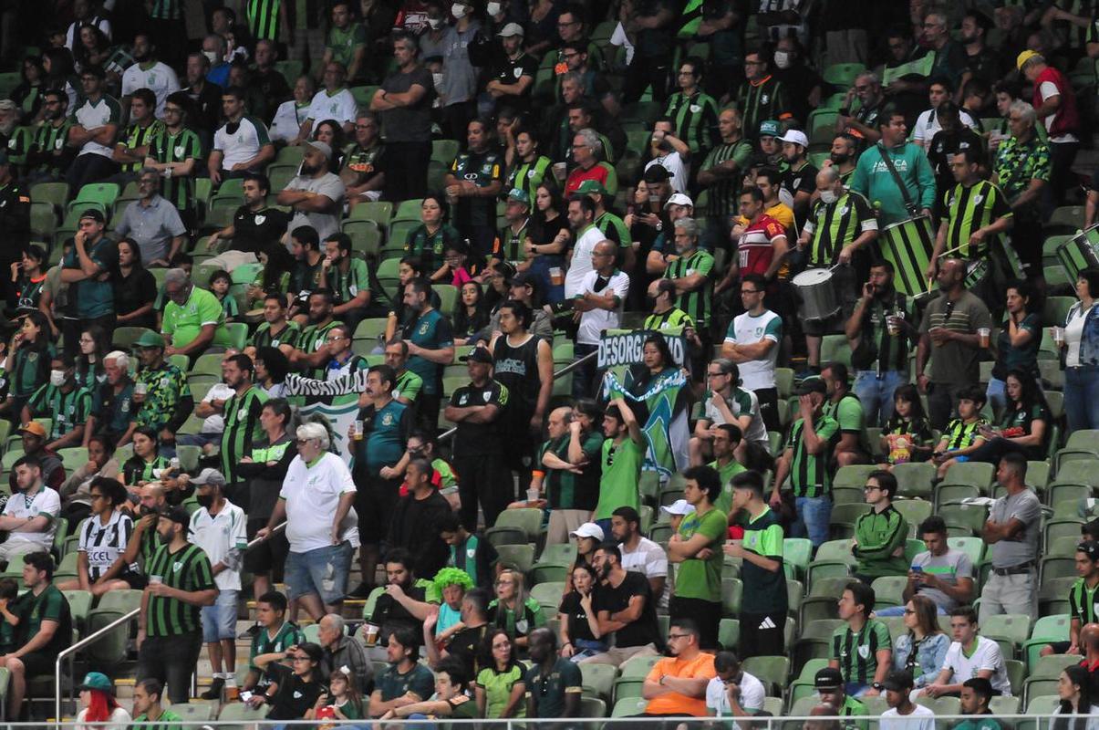 Amrica e Ava se enfrentaram no Independncia pela 20 rodada da Srie A do Campeonato Brasileiro