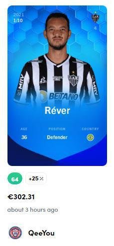 Réver - 302,31 euros (R$ 1.925,14) pela carta super rara