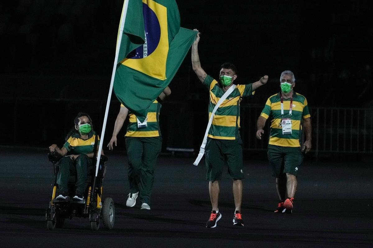 Fotos da Cerimnia de Abertura dos Jogos Paralmpicos de Tquio
