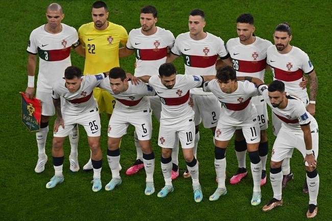 Fotos do jogo entre Marrocos e Portugal no Est�dio Al-Thumama, no Catar, pela Copa do Mundo de 2022