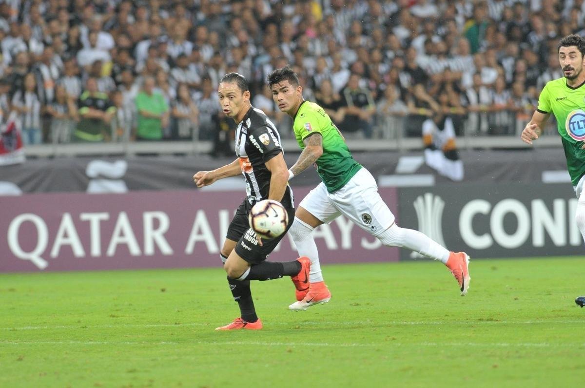 Veja fotos da partida entre Atltico e Zamora, no Mineiro