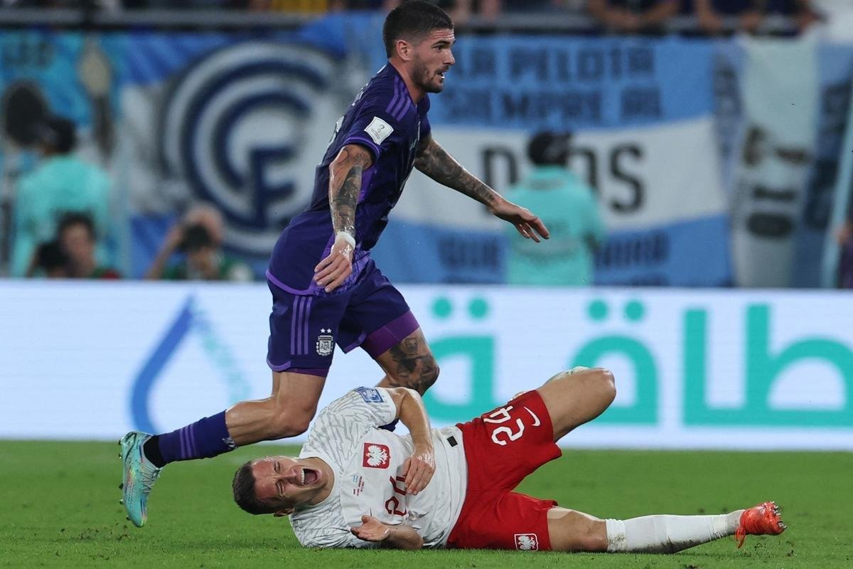 Fotos do jogo entre Polnia e Argentina no Estdio 974, em Doha, pela terceira rodada do Grupo C da Copa do Mundo, no Catar