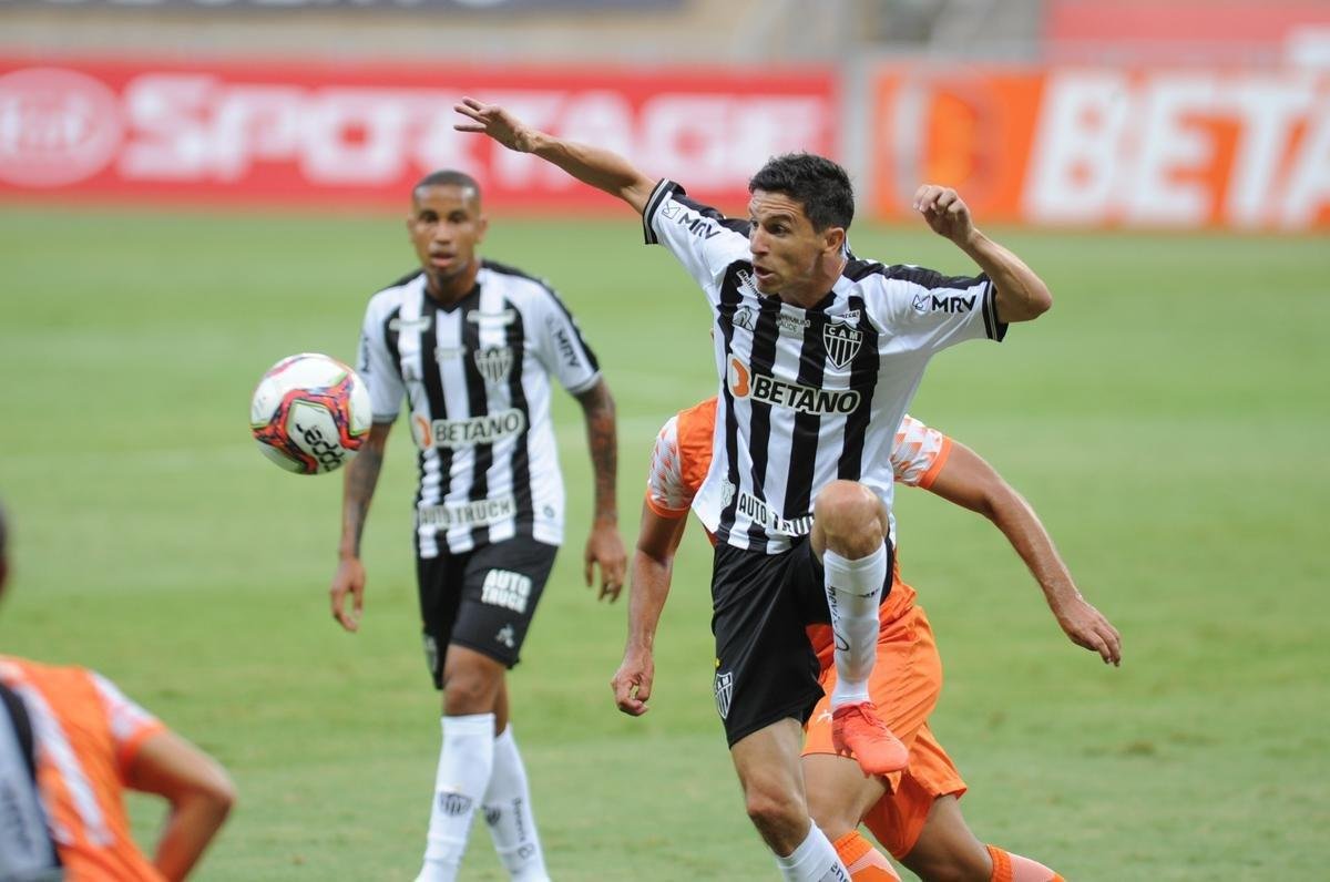 Fotos do jogo entre Atltico e Coimbra, no Mineiro, em Belo horizonte, pela quinta rodada do Campeonato Mineiro de 2021