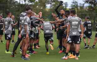 Atltico treinou nesta quinta-feira (26/1) na Cidade do Galo