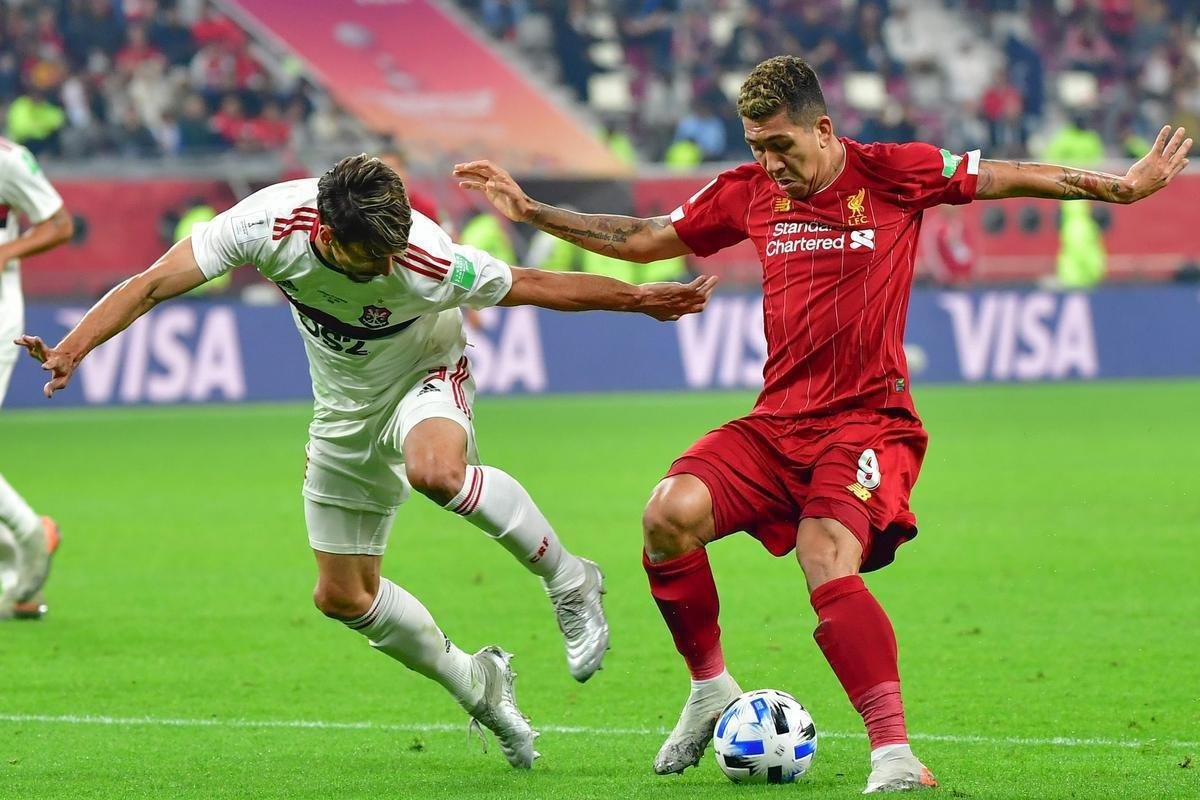 Flamengo e Liverpool disputaram a final do Mundial no Doha Khalifa Internacional