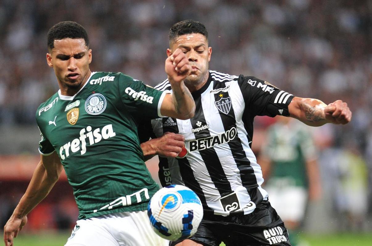 Fotos do jogo de ida das quartas de final da Copa Libertadores, entre Atltico e Palmeiras, no Mineiro