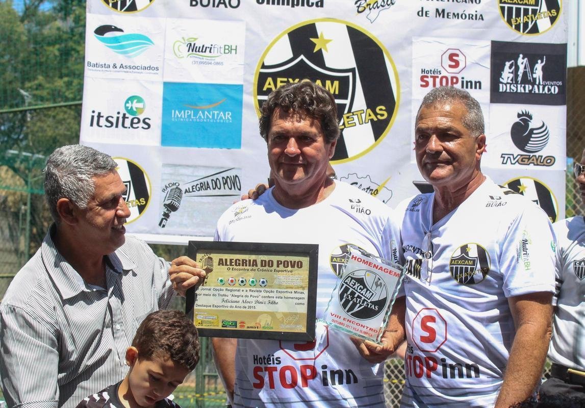 Ex-jogadores do Atltico se encontraram nesse sbado