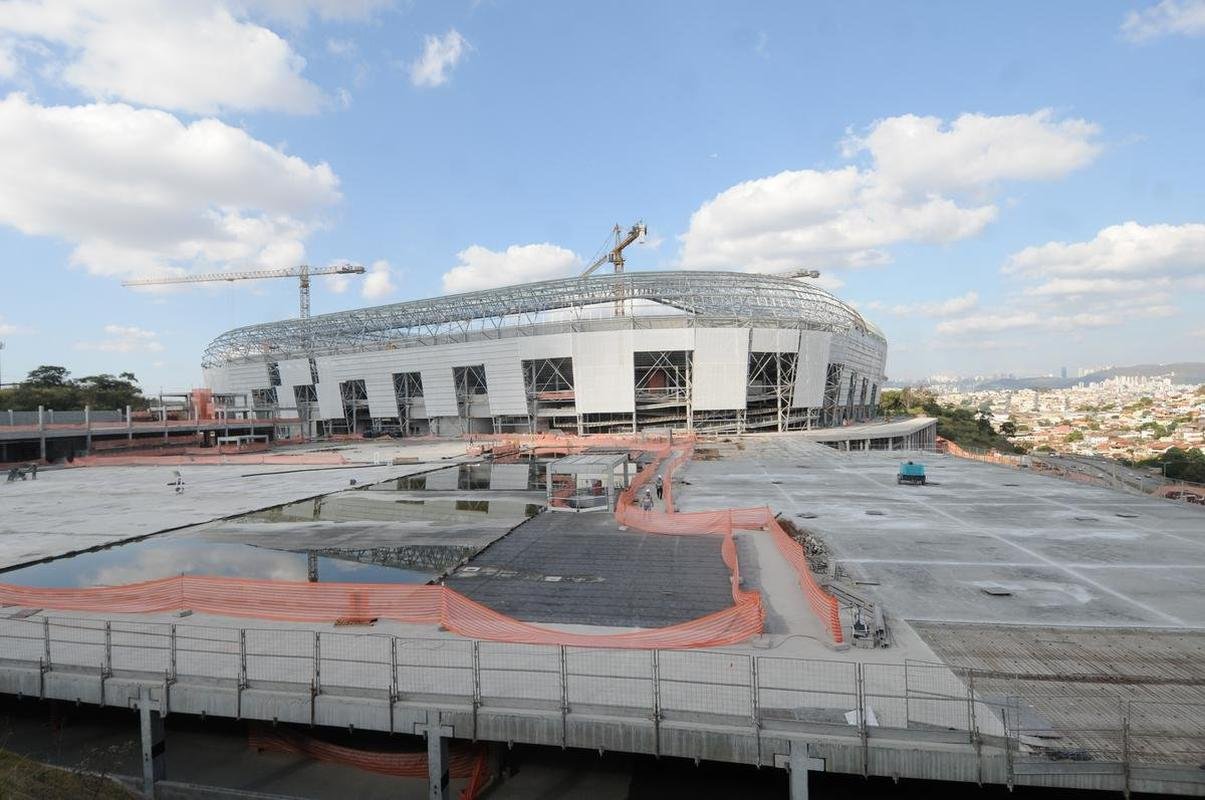 Futuro estdio do Galo, Arena MRV est com 60% das obras concludas