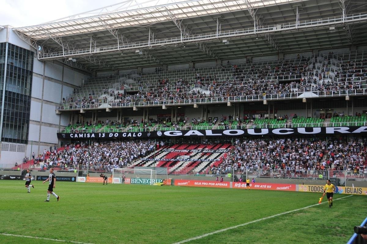 Veja imagens do jogo entre Atltico e Vitria