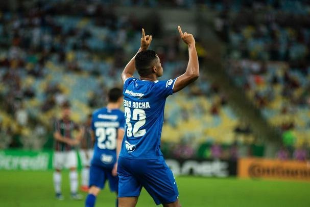 No segundo tempo, Pedro Rocha aproveitou chance em contra-ataque e marcou o gol do Cruzeiro