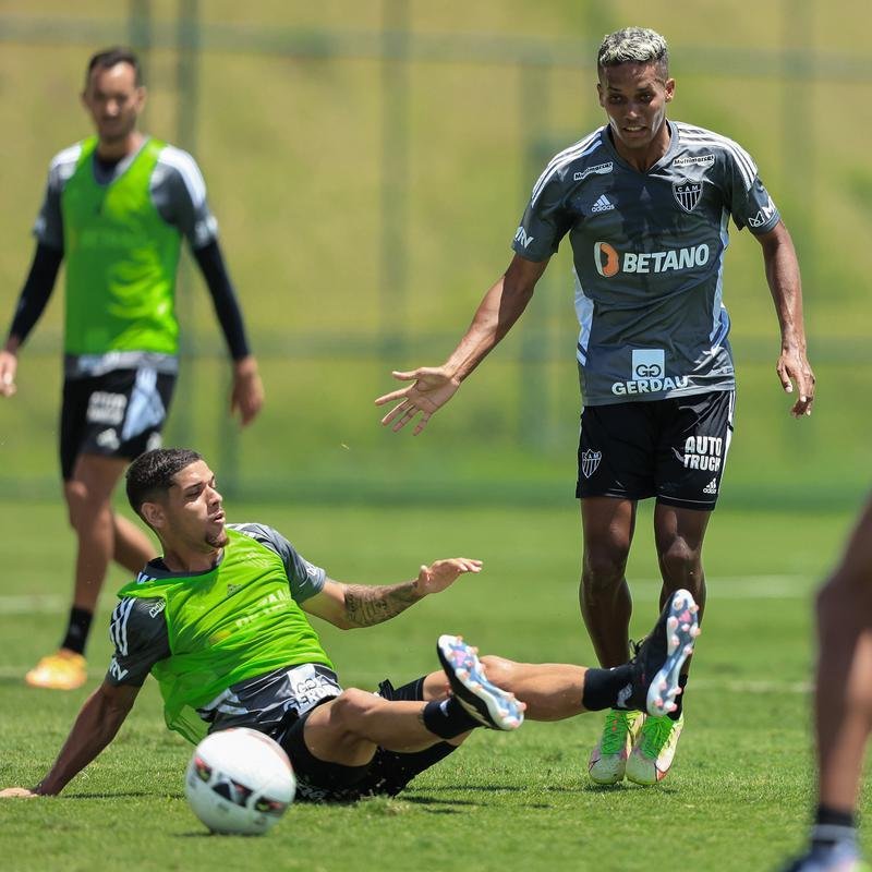 Atltico treinou na manh desta segunda-feira (16/1) na Cidade do Galo.