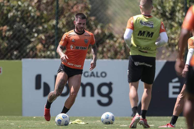 Fotos do treino do Atlético nesta segunda-feira, 13 de setembro de 2021
