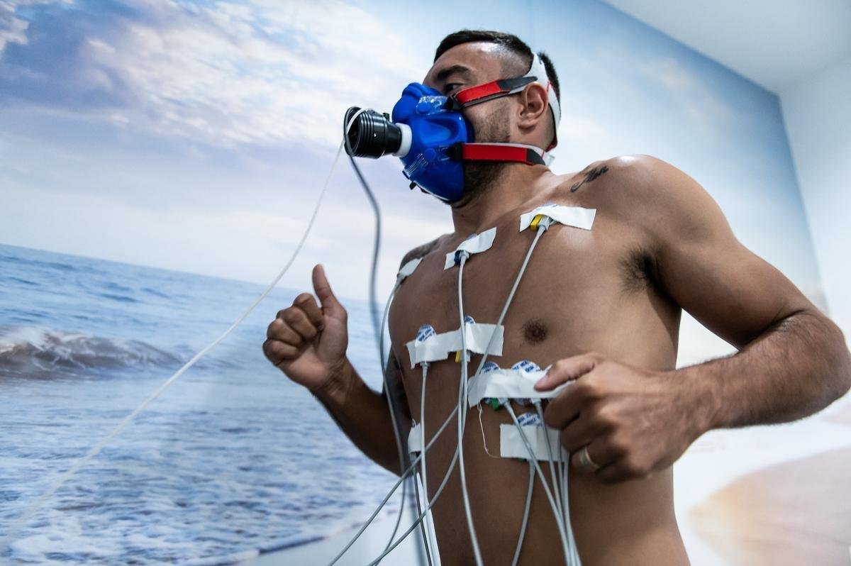 Anunciados como reforos para temporada 2021, Marcinho, Alan Ruschel, Felipe Augusto e Matheus Barbosa realizaram exames na Toca da Raposa II