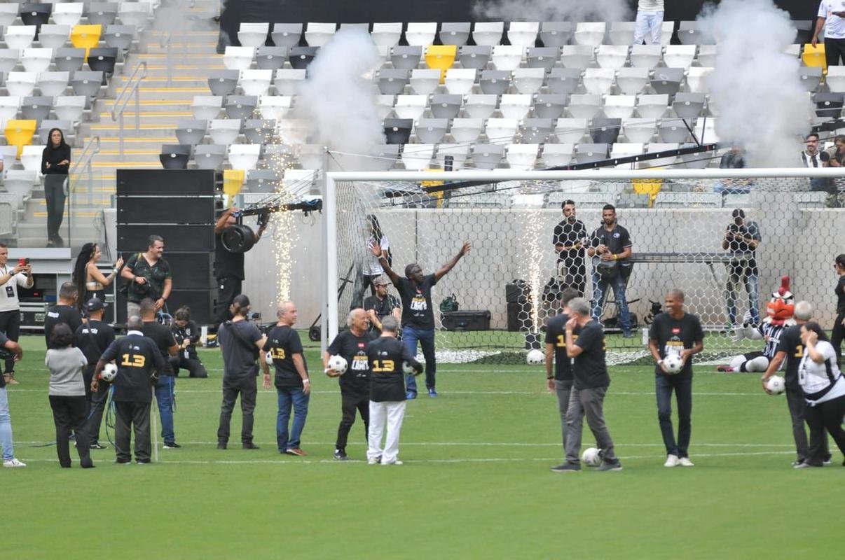 Fotos da inaugurao da Arena MRV